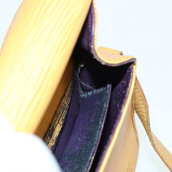 LOUIS VUITTON Epi Saint Cloud PM Shoulder Bag Yellow M52219 - Picture 11 of 16